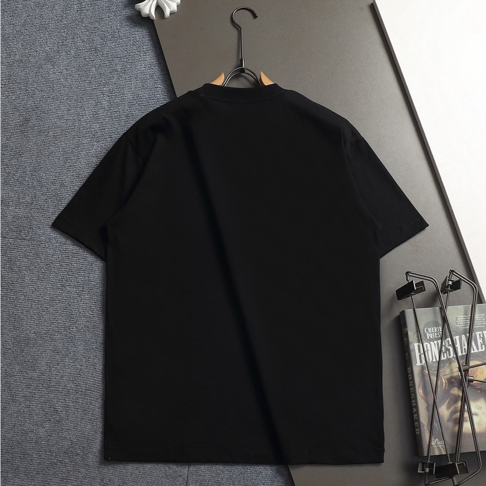 AMIRI Black Tee with White Graphic Logo - Picture 8 of 9